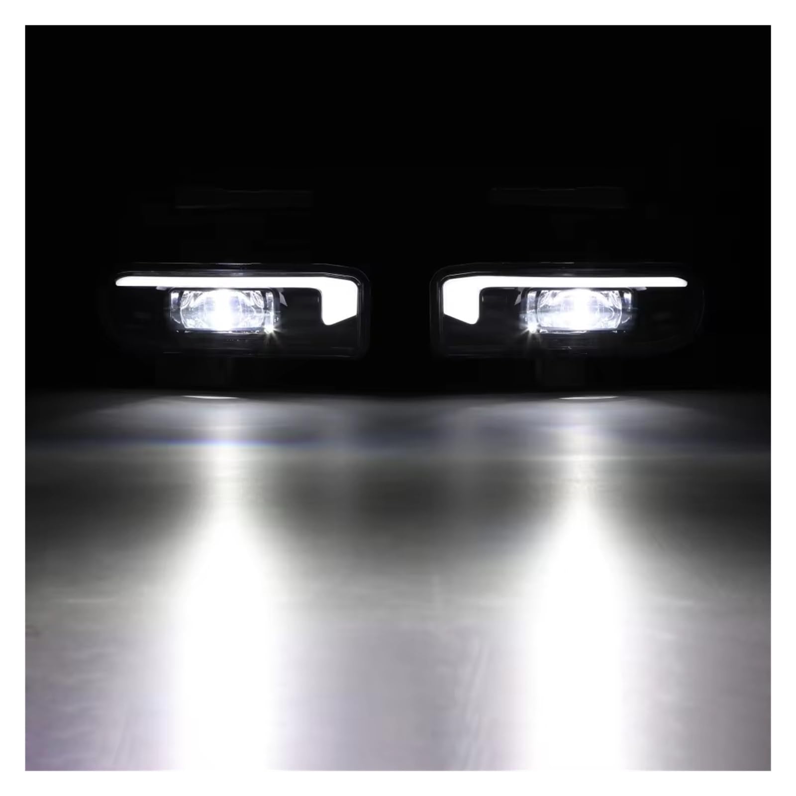 Auto Fari Per Chevrolet Per Silverado 1500 2500 Per Silverado Per Suburban/Per Tahoe Paraurti Anteriore Luce Marcia Diurna Luce Fendinebbia Anteriore A LED DRL Fanali Fendinebbia