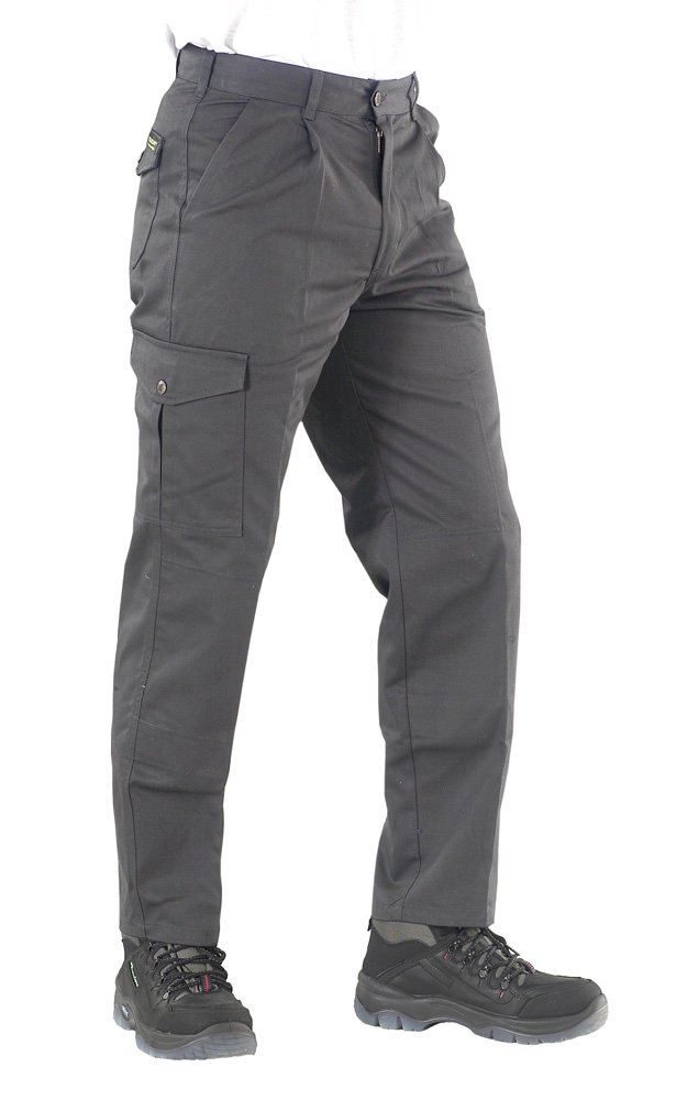 HEAVYWEIGHT DRIVERS TROUSERS GREY 42T
