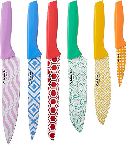 Image of Cuisinart Cuisinart Advantage 12-pc. Printed Color Cutlery Set, Multicolored