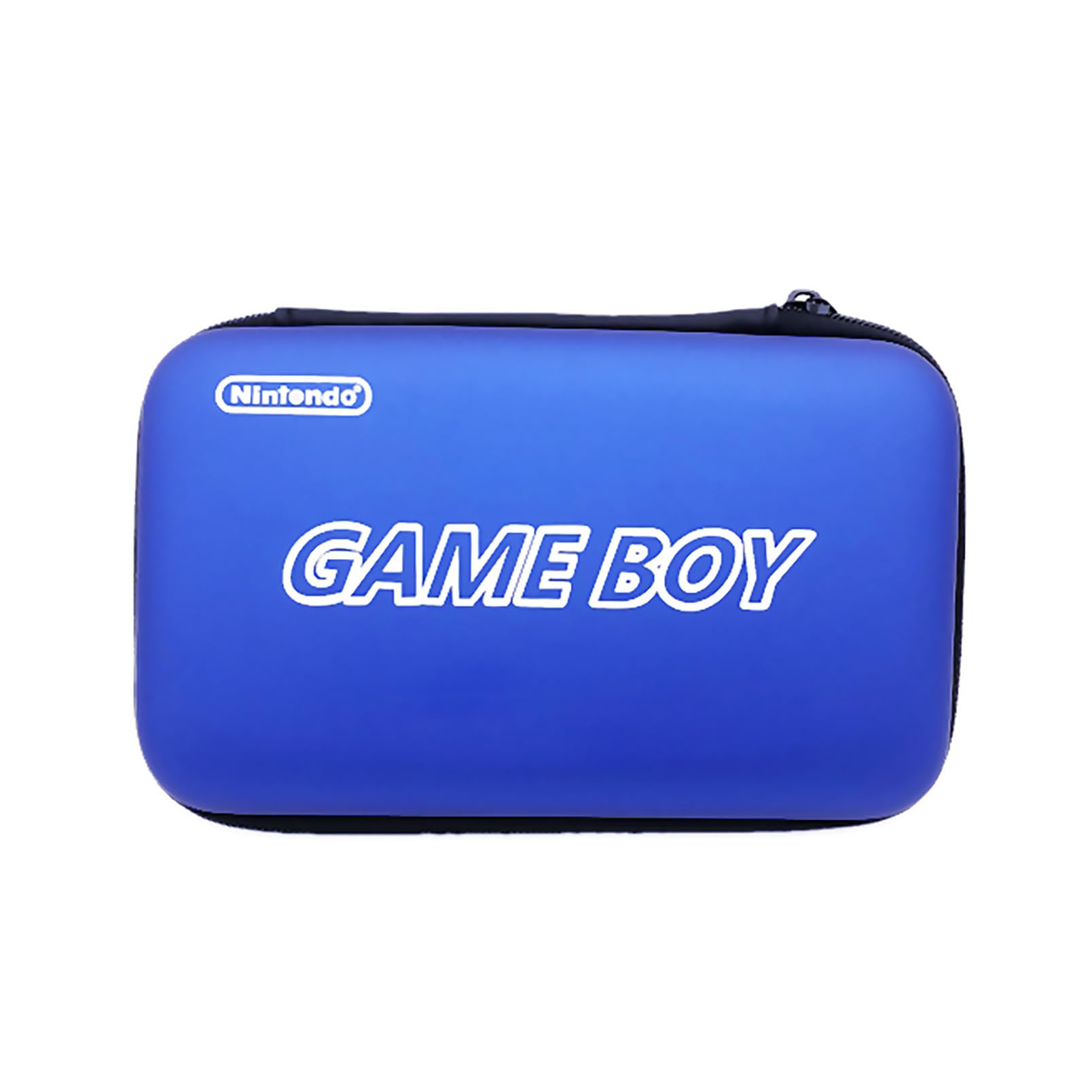 Blue Color for GBA GBC GBP Carrying Bag Large Storage Hard Case, for Gameboy Advanced Color, Pocket, Handheld Game Console, Shock Proof Portable Protective EVA Travel Carry Bag Accessories