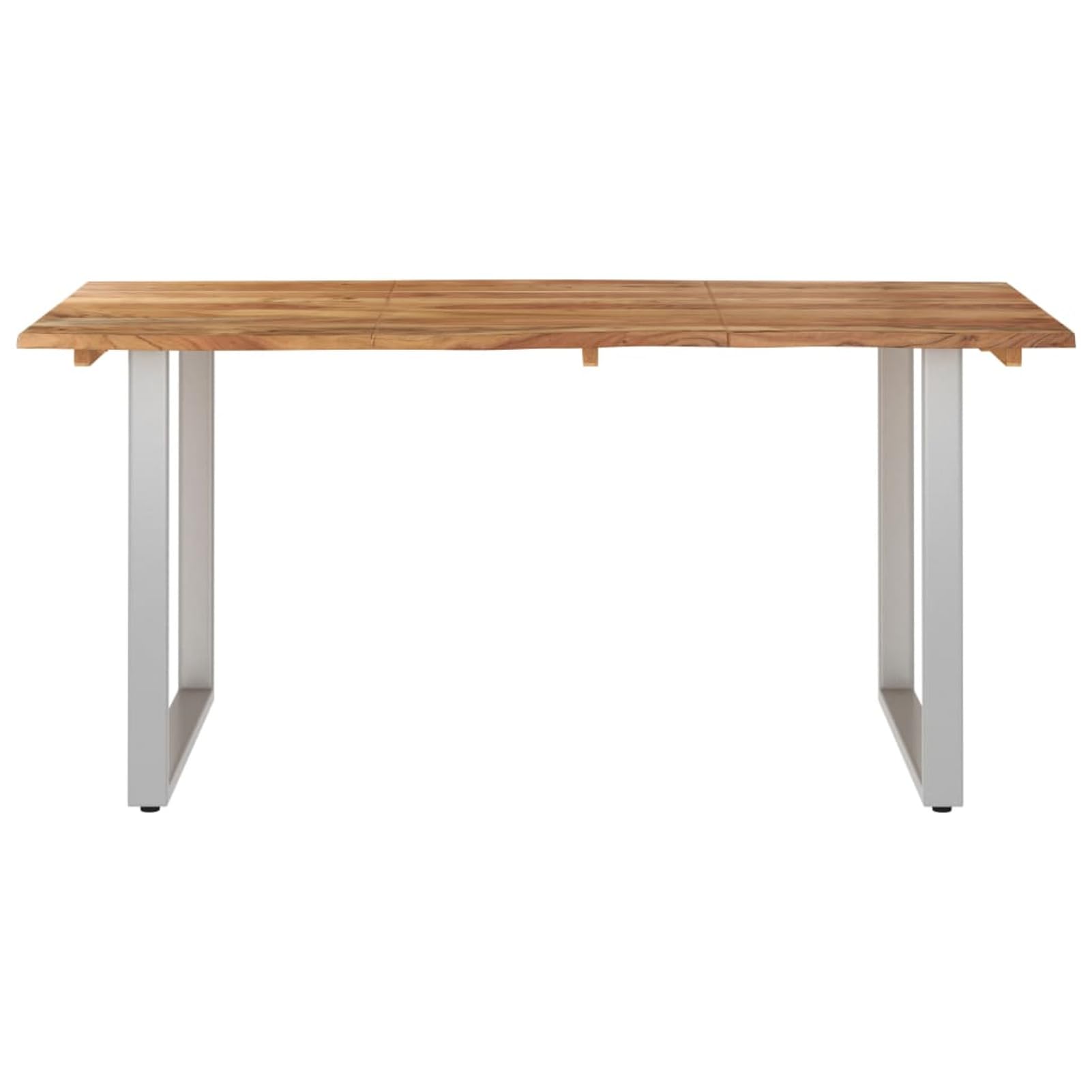 Brokky Mesa de Comedor de Madera Maciza de Acacia 154x80x76 cm Mesa Comedor mesas de Cocina Mesa de Salon mesas de Comedor