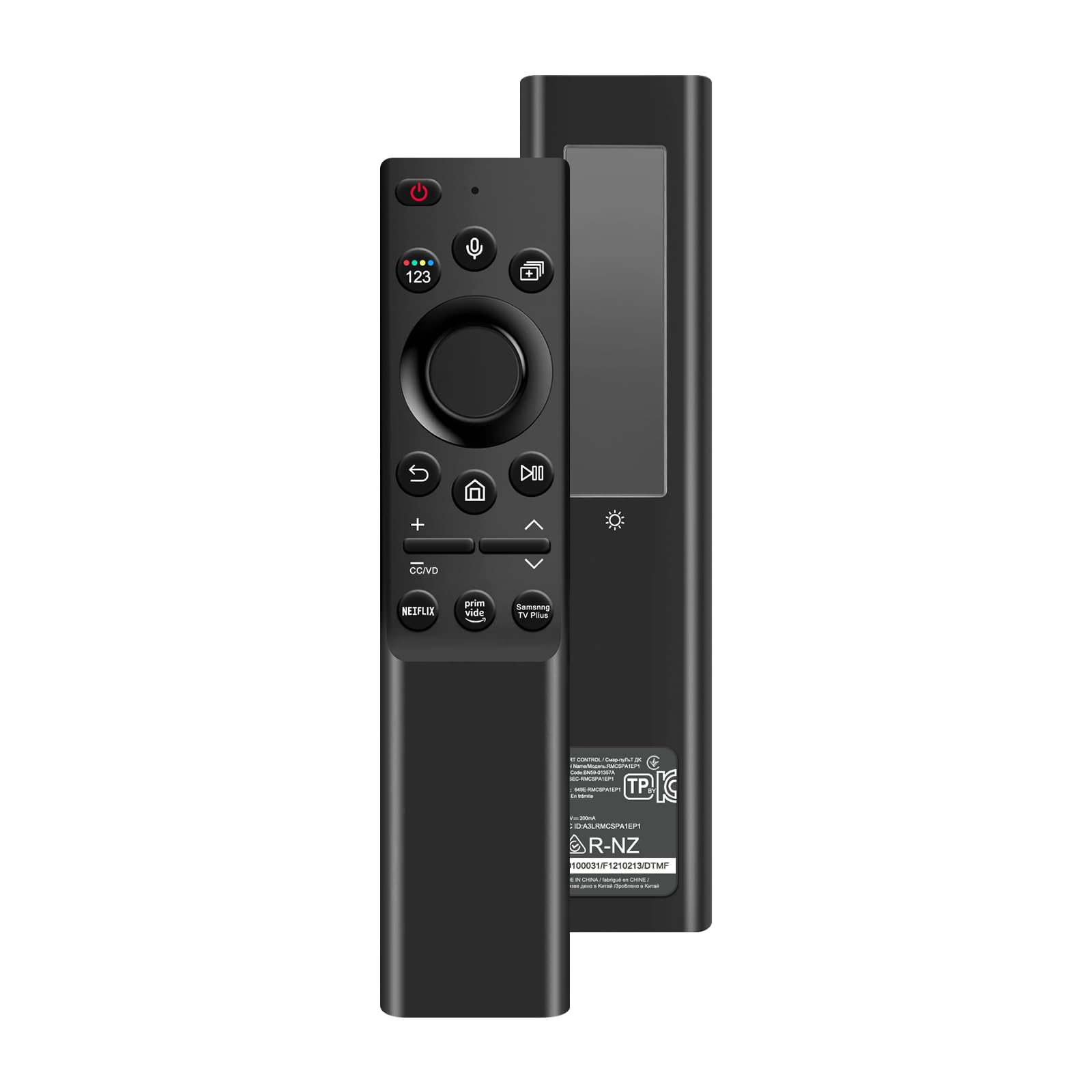 BN59-01357A Solar Voice Remote Replacement for Samsung TV Remote with Rechargeable Solar Cell Compatible with Samsung Neo QLED S90D Crystal UHD Series