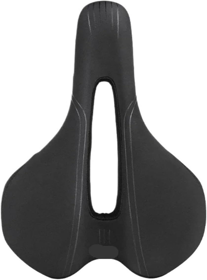 Bicycle Seat Saddle MTB Road Bike PU Mountain Bike Racing Saddle Breathable Shockproof Soft Silica Gel Seat Cushion