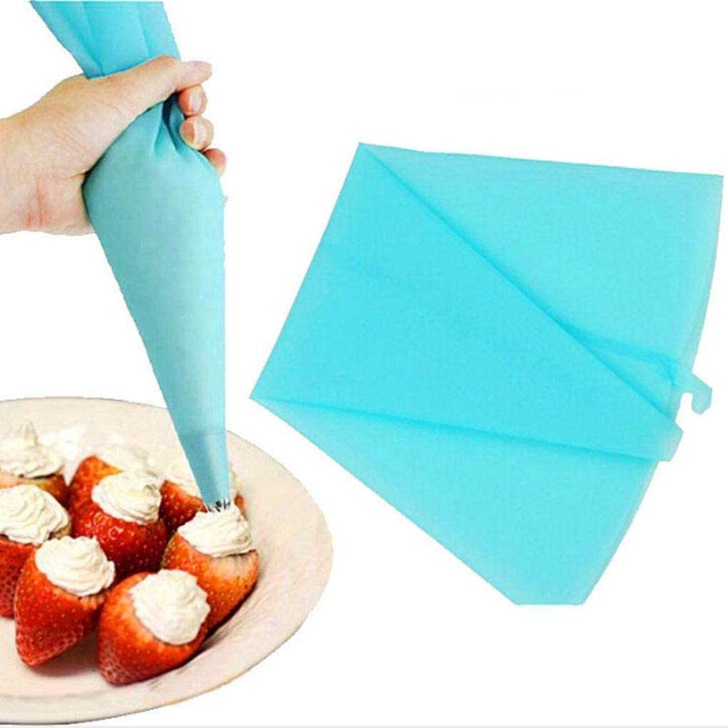 Baking Set 35 cm- Professional Reusable Silicone Icing/Piping Bag for Cake/Pastry/Cupcake Decorating (Nozzle Not Include) 1