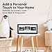 KeaBabies Baby Sonogram Picture Frames - Trio Ultrasound Picture Frames, First Time Mom Gift, Cute Pregnancy Reveal Photo Frame, Baby Gender Reveal Gift,Newborn Nursery Decor(Onyx Black)