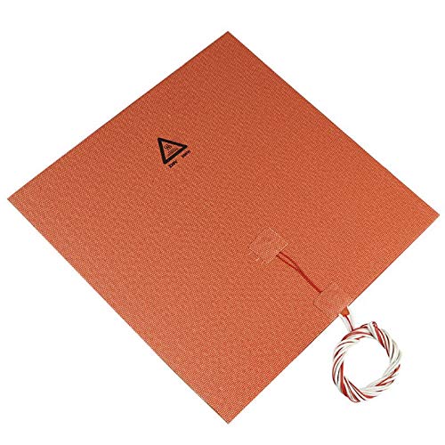 Lysee 3D Printer Parts & Accessories - 150150mm 110V 180W Silicone Rubber Heating Pad for 3D Printer Heating Bed PXPE