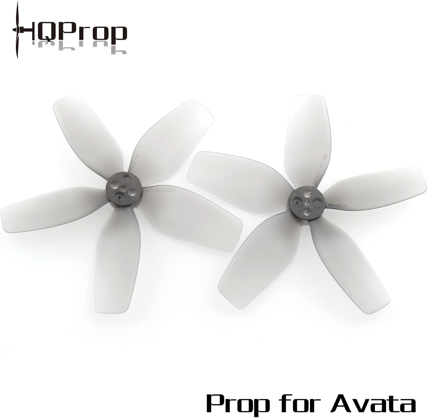 HQProp (12pcs) More Power Better Dynamic Balance Avata 2925 FPV Props More Durable Higher Efficiency 5-Blade Propellers RC Hobbies Drone Accessories Quadcopter Props Spare Replacement Parts