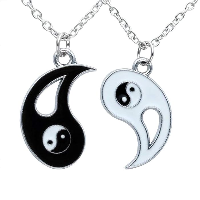 Friendship Necklace, Ying Yang Necklace 