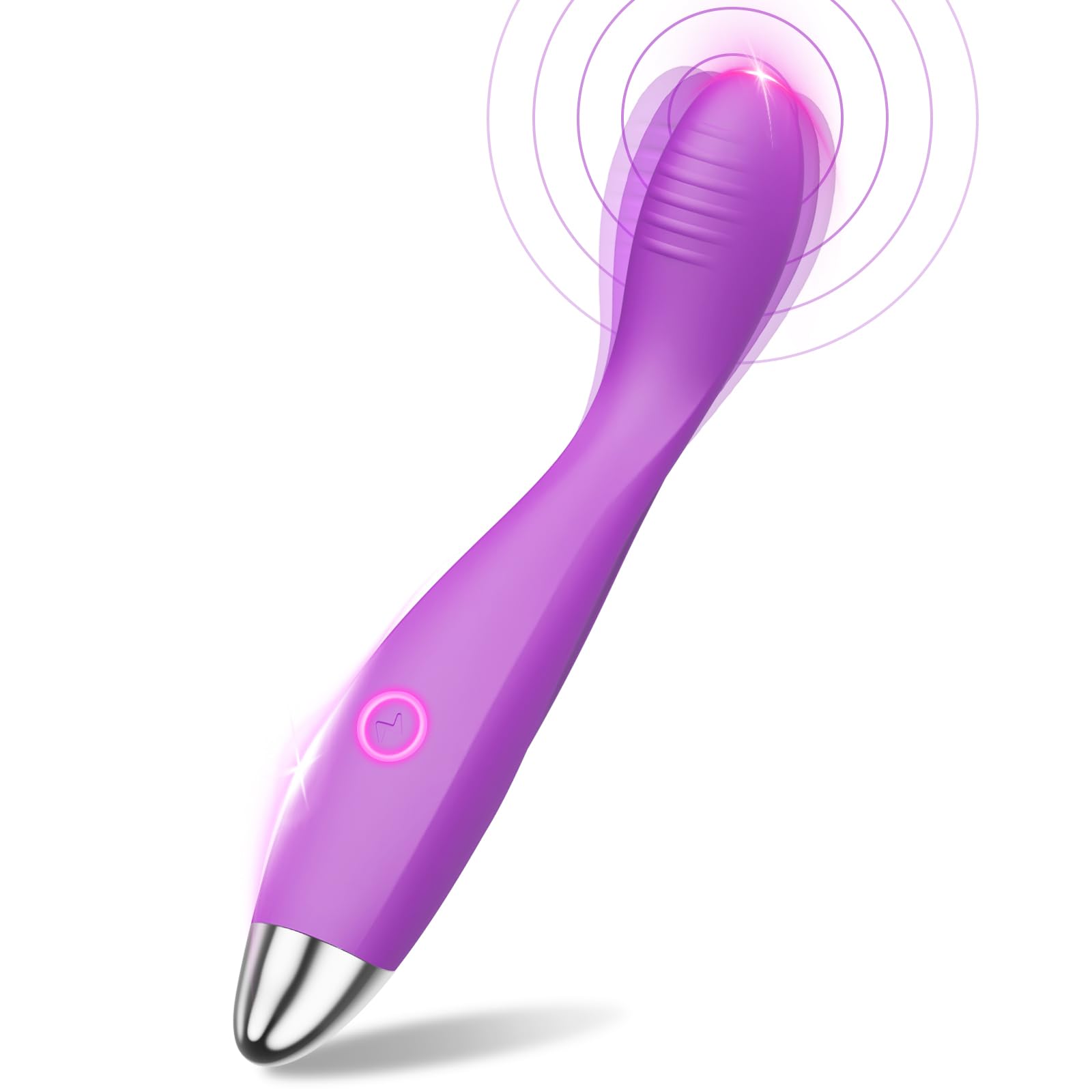 G Spot Vibrator for Women Clitoral Sex Stimulator with 9 Vibration Modes Finger Shaped Wand Massager for Vagina