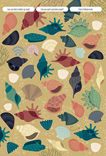 Find Me! Adventures In The Ocean: Play Along To Sharpen Your Vision And Mind (Happy Fox Books) Help Bernard The Wolf Play Hide-And-Seek With Friends; Search For Over 100 Hidden Objects & Animals #TOP4