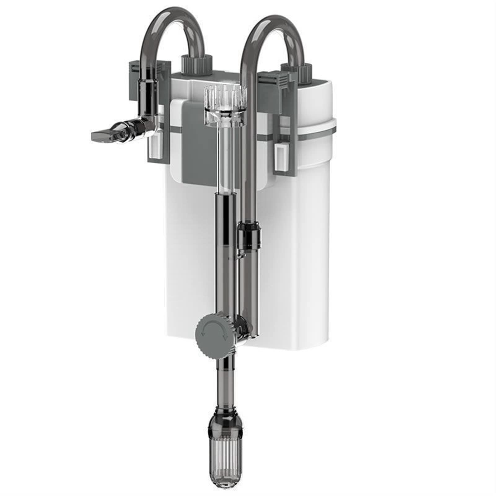 Außenfilter für Aquarium, Hangfilter, Fischfilter, Wandfilter für Aquarien, Fischschiene, außen, kleiner Schalldämpfer, zum Aufhängen am Filter (Größe: X03)