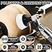 IFOKAMOG Bowl Sander Tool Kit, Dual Bearing Head, Ergonomic Adjustable Hand Bowl Grinder Tool with 75 Sandpaper and Rotating Head for Woodworking