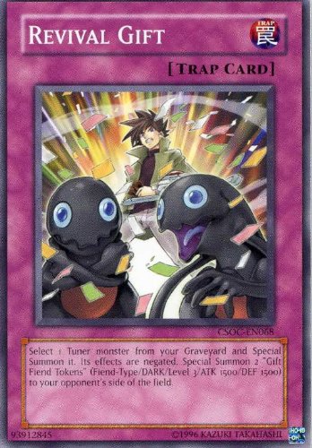 Amazon.com: Yu-Gi-Oh! - Revival Gift (CSOC-EN068) - Crossroads of Chaos -  Unlimited Edition