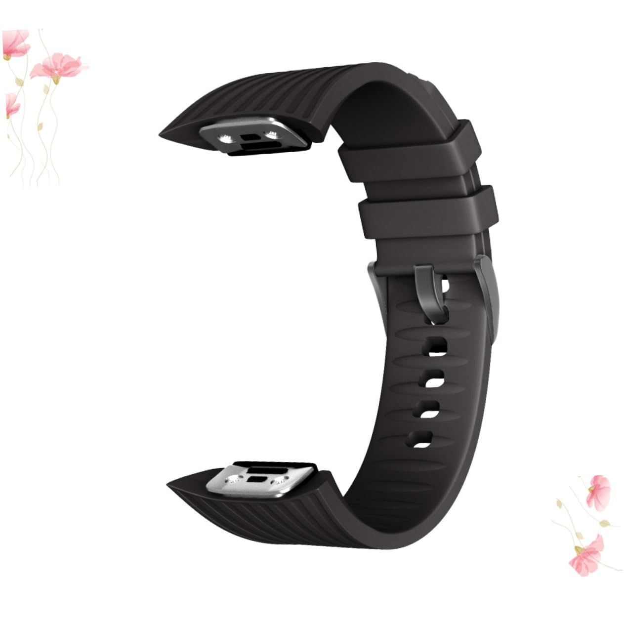 Artibetter 2 Correas De Muñeca Para Reloj Inteligente Talla L De Silicona Material Versátiles Para Deportes Trabajo Y Viajes.