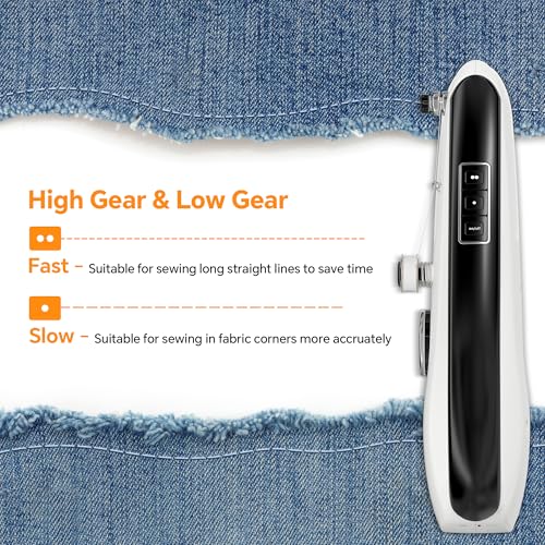 Image of Handheld Sewing Machine Heavy Duty & Portable, 2-Speed Mini Sewing Machine with Sewing Kit & Storage Bag for Beginners, Adults, DIY, Home, Travel, Quick Clothing Repairs