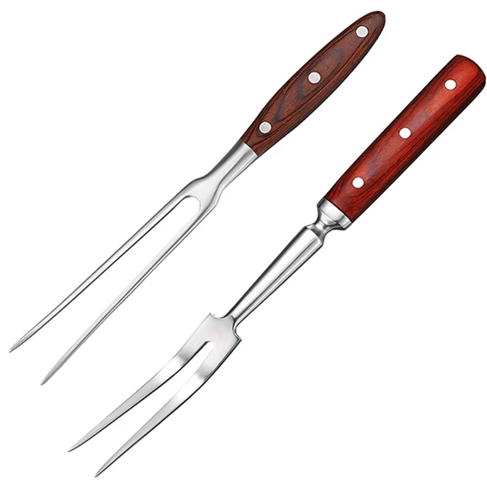 Fourchette à viande inox, 12/14 pouces pour cuisson BBQ
