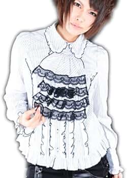 ALGONQUINS - タイ付きブラウス Amazon.co.jp: アルゴンキン/ALGONQUINS ストライプ・チェック