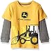 John Deere Baby Boys' 2 for Tee, Yellow, 4T