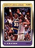 1988-89 Fleer #64 Kareem Abdul-Jabbar NM-MT Los Angeles Lakers Basketball