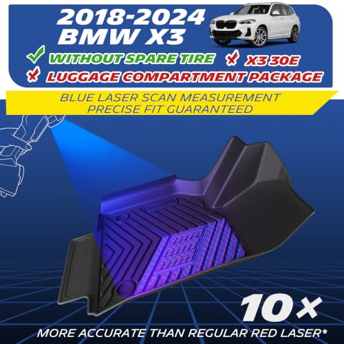 Image of Michelin Vehicle Mats for 2018-2024 BMW X3 (7 Piece)