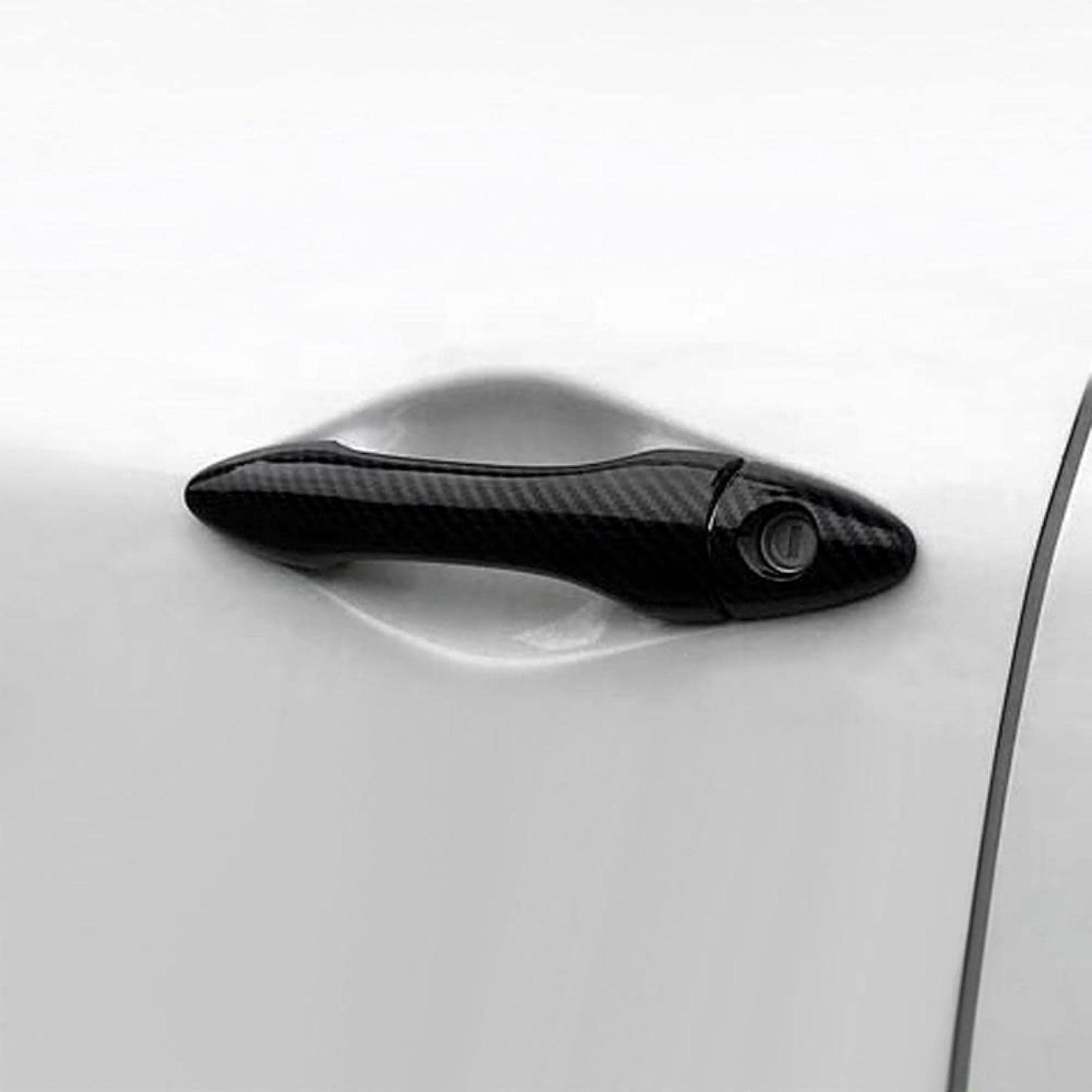 Exterior Door Handle Cover for Hyundai Elantra Sedan Avante 2011-2014 Carbon Fiber Exterior Door Handle Cover Trim Car Exterior Accessories