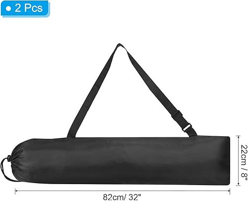 Miniatura 2 de PATIKIL Bolsa de repuesto para silla de campamento de 31 x 8 pulgadas, paquete de 2 bolsas de transporte plegables de nailon para silla de