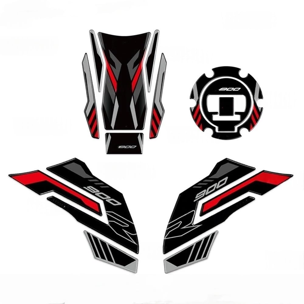 Traction Pads Motorcycle Fuel Tank Sticker Decal for F900R for F 900 R for F900 19-2024