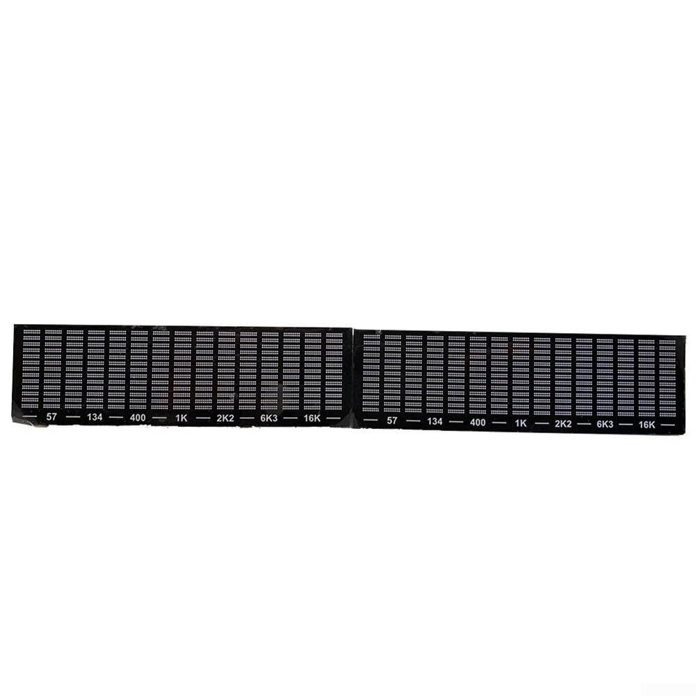 LED-Audio-Display-Modul, Zweik-Mikrofon und 3,5-mm-Eingang für Umgebungsbeleuchtung, Dekoration, Audio-Nachrüstung, 215 mm x 33 mm x 16 mm, 20 Hz - 25 kHz