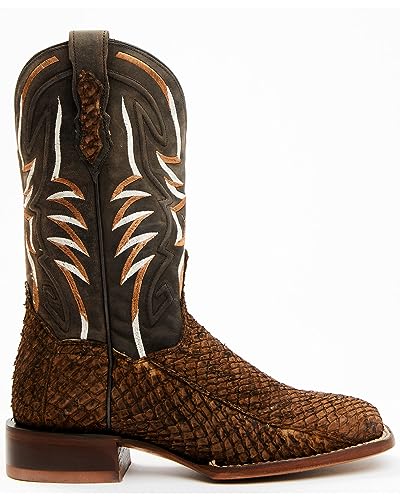 Dan Post Women's Exotic Seabass Western Boot Broad Square Toe - Dps8102