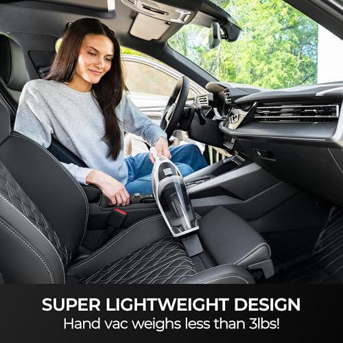 Image of Kenmore 200 Series DS2000 Cordless Stick Vacuum Lightweight Cleaner 2-Speed Power Suction LED Headlight 2-in-1 Handheld for Hardwood Floor, Low Pile Carpet & Pet Hair