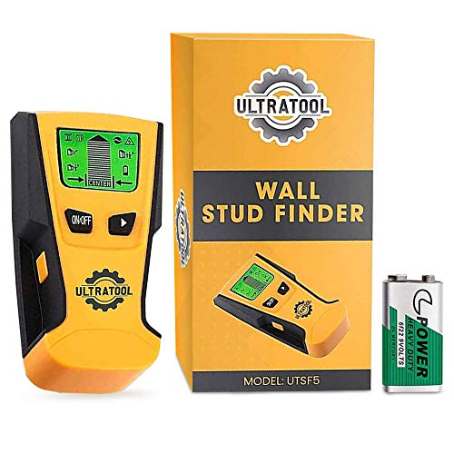 ULTRATOOL Detector de cables de madera y metal, con pantalla LCD, detector de cables, detector de pared, escáner múltiple Cover