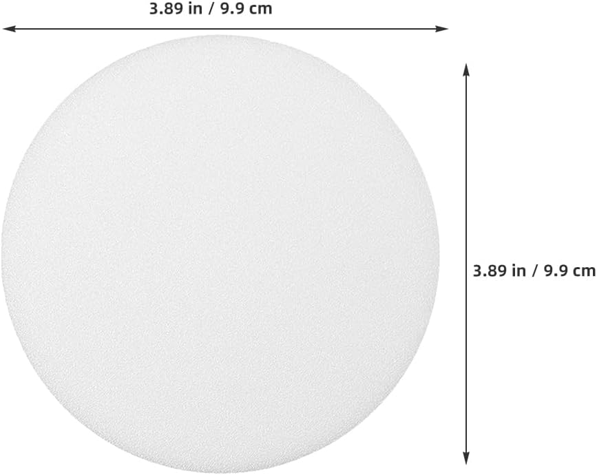 10 Pcs Led Ceiling Light Cover Plastic Lampshade Diffuser Anti-glare for Office/residential Round Shape 4 Inches