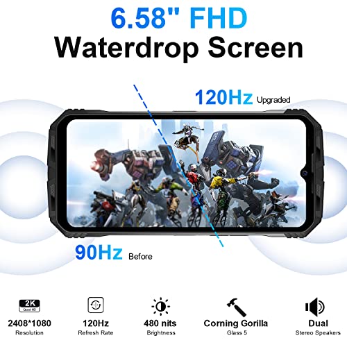 DOOGEE S100 Rugged Smartphone (2023), 20GB+256GB