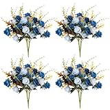 Photo Gallery khdulq 4 pezzi fiori finti per decorazioni fiori finti 35 * 20cm realisticamente morbido con foglie e stelo regolabile,fiori artificiali per matrimoni,bouquet,feste,decorazioni per la casa(blu scuro) Photo Gallery khdulq 4 pezzi fiori finti per decorazioni fiori finti 35 * 20cm realisticamente morbido con foglie e stelo regolabile,fiori artificiali per matrimoni,bouquet,feste,decorazioni per la casa(blu scuro)