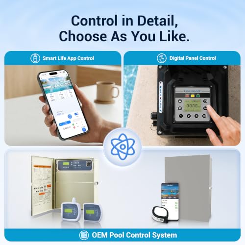 Image of Smart Variable Speed Pool Pump, 1.3HP,115 /220V, In /Above Pool Pump