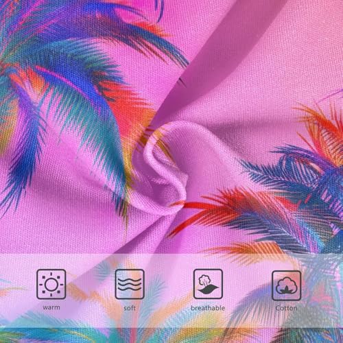 Colorful Palm Trees Sunset Girls Underwear Toddlers 2t Cotton Panties Little Girl Colorful Briefs Undies Kids3