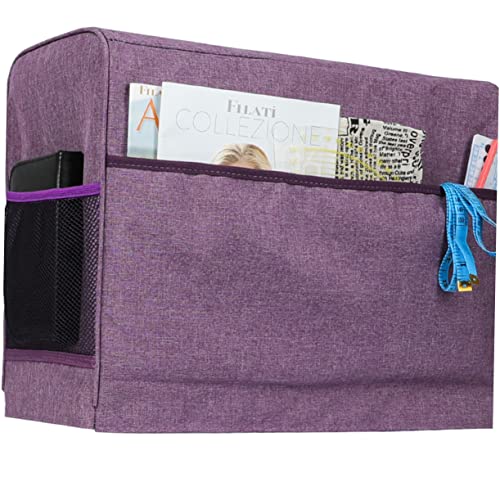 Housse de machine à coudre Oxford Uonlytech avec poches pour protection et rangement