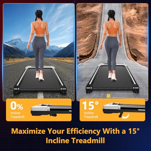 Airhot Under Desk Treadmill, Walking Pad 2 In 1 For Walking And Jogging, Portable Walking Treadmill With Remote Control Lanyard thumb #1