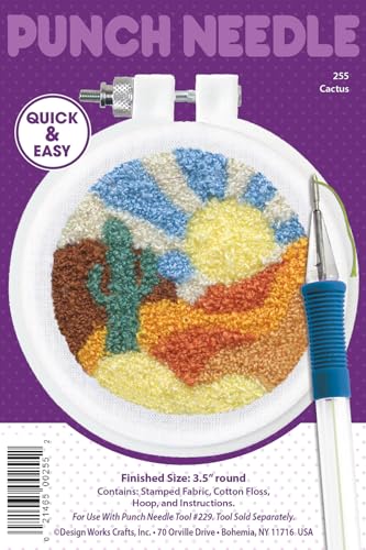 Image of Cactus Punch Needle Kit