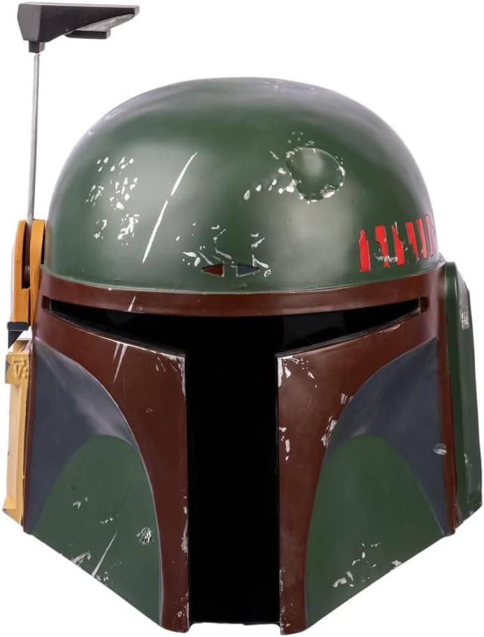 Green Resin Helmet Adult with Battle Scars Full Face Mask Men Halloween Cosplay Costume Collectibles