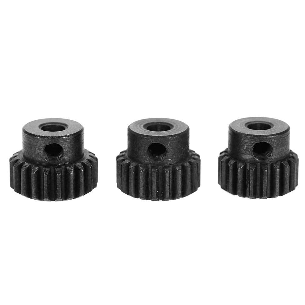 Set De 13 Pignons Moteur RC – 48DP – Arbre 3,175 Mm – Acier Chromé – 13T à 23T – Compatible 1/10 – Vis De Réglage Incluses
