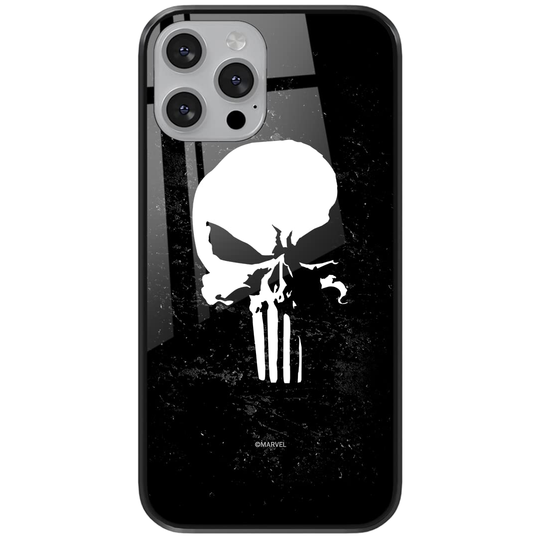 ERT GROUP mobile phone case for Huawei P9 original and officially Licensed Marvel pattern Punisher 002 made of hardened glass, optimally adapted to the shape of the mobile phone, protective cover