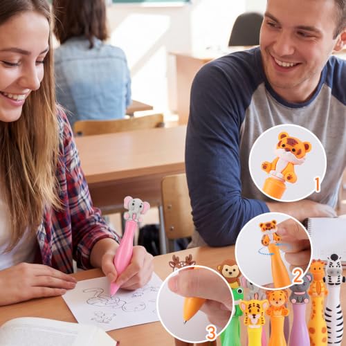 BESARME 12 Pcs Fun Pens, Back to School Supplies Bulk Birthday Gifts — view 3
