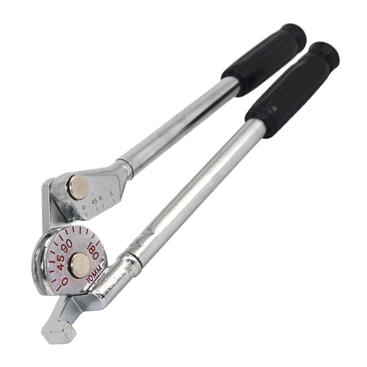 Lurrose Handheld Tube Bending Tool 180 Degree Aluminum Steel Bender Precision Handheld Bender for Hoses Tubes