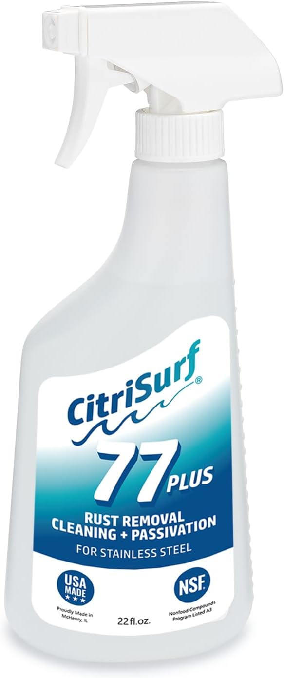 CitriSurf 77 Plus Stainless Steel Rust Remover and Passivation Cleaner