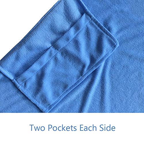 VOCOOL Chaise Lounge Pool Chair Cover Beach Towel Fitted Elastic Pocket Won't Slide - Image 3