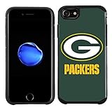 Prime Brands Group Cell Phone Case for Apple iPhone 8/ iPhone 7/ iPhone 6S/ iPhone 6 - NFL Licensed Green Bay Packers Textured Solid Color (NFL-TX1-i8-PAKS)