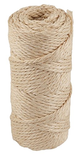 APLI 13127 Bobina de cuerda de sisal 400 g 100 m