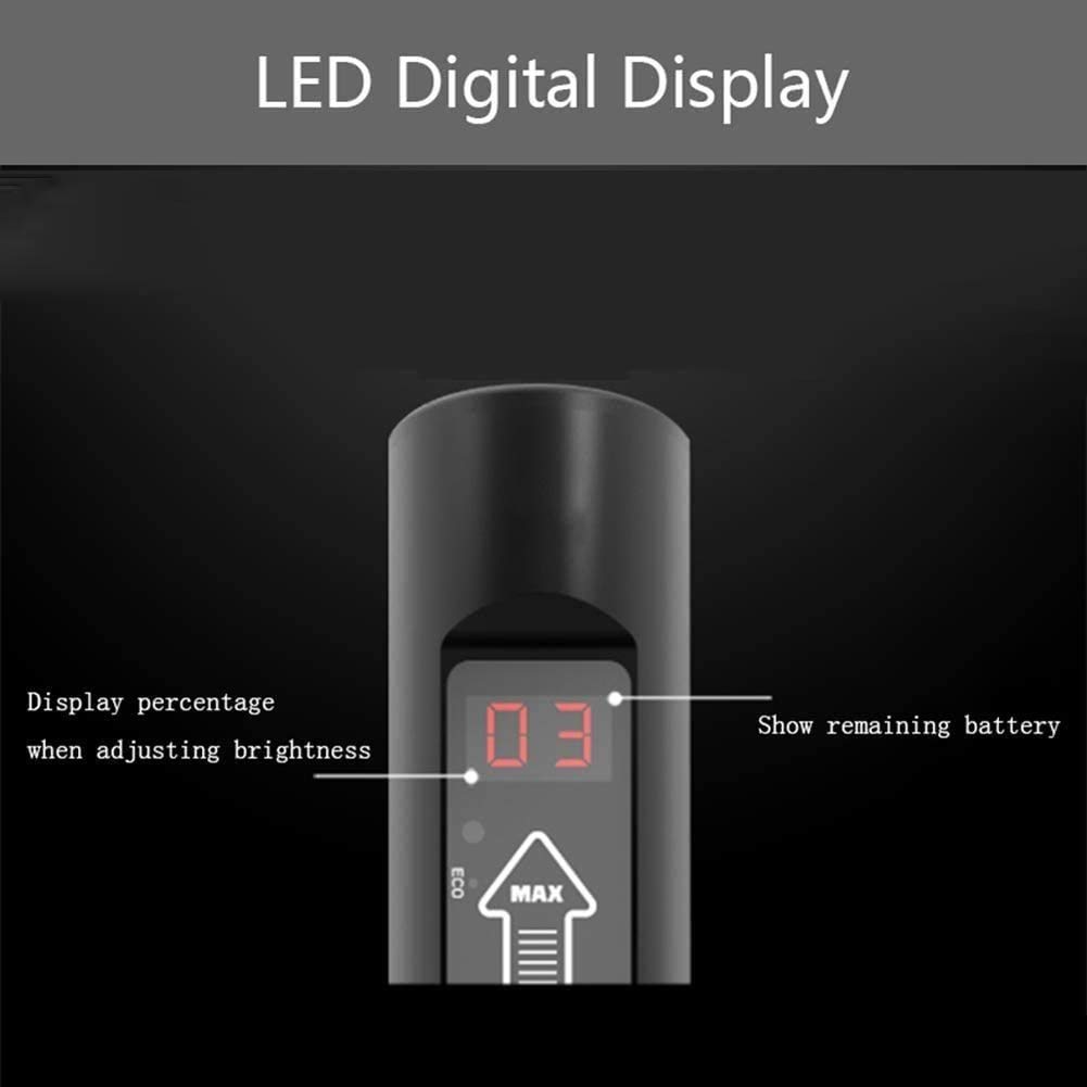 Frente de Luces de Bicicletas Recargables USB, Faro de la Bicicleta súper Brillante 4 + 1 Modos Light Runtime 10 Horas Faro de Bicicleta Impermeable, Luz para la Carretera, Montaña