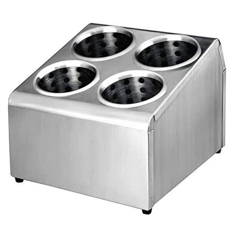 Lacor - 33124 - Soporte Cubiertos 4 Orificios Con Vasos